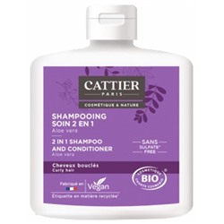 Cattier Shampoing Soin 2en1 Aloe Vera Bio 250 ml
