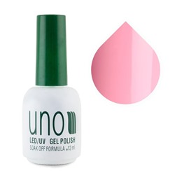 Uno Гель-лак для ногтей / Pink Sweetness 098, лососево-розовый, 12 мл