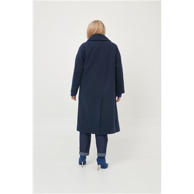 Пальто Luxury Moda 1177 синий