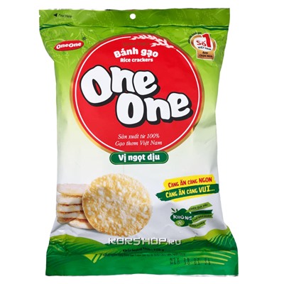 Рисовые крекеры One.One Вьетнам 118 г. Акция
