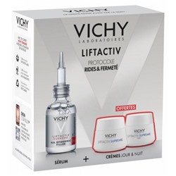Vichy LiftActiv Supreme H.A. Epidermic Filler S?rum 30 ml + Supr?me Jour 15 ml and Nuit 15 ml Offertes