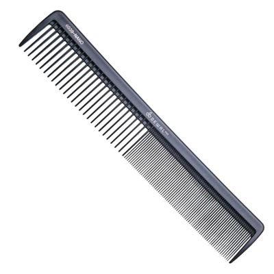 Dewal Расческа рабочая для волос / Nano СО-6039, 21,5 см, пластик, черный