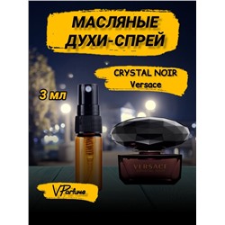 Versace Crystal Noir версаче  масляные духи спрей (3 мл)