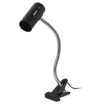 Светильник для рептилий на прищепке для ультрафиолетовой и инфракрасной лампы ЭРА FITO-E27-FLEX-CLIP