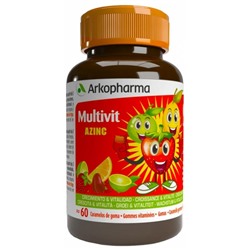 Arkopharma Multivit Azinc 60 Gommes Vitamin?es