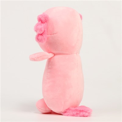 Мягкая игрушка "Аксолотль", 23 см, цвет розовый