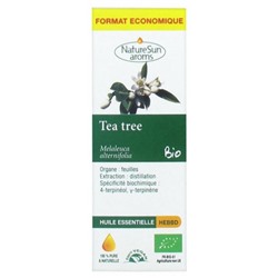 NatureSun Aroms Huile Essentielle Tea Tree (Melaleuca alternifolia) Bio Format Economique 30 ml