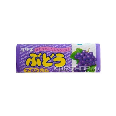 Жевательная резинка со вкусом Винограда Coris, Япония  (1 шт) 11 г Акция