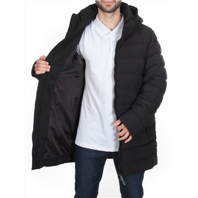 4012 BLACK Куртка мужская зимняя ROMADA (200 гр. био-пух)