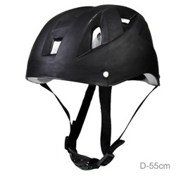Шлем защитный. 4-15лет / Yan-007B / уп 50 / черный