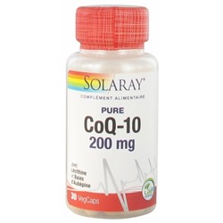 Solaray CoQ-10 200 mg 30 Capsules V?g?tales