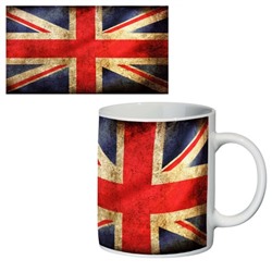 Кружка керамическая "Британский флаг"