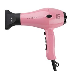 Dewal Beauty Фен для волос / Yummy Aqua HD1000-Pink, 2000 Вт, розовый