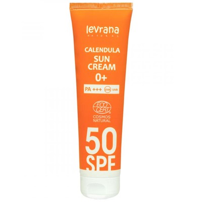 Крем для лица и тела солнцезащитный Календула 50SPF 0+