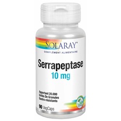 Solaray Serrapeptase 10 mg 90 V?g?caps