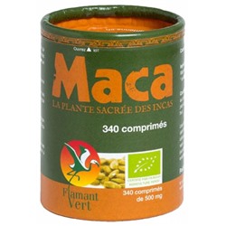 Flamant Vert Maca Bio 340 Comprim?s de 500 mg