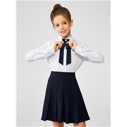 Блузка детская для девочек Algebra горошек