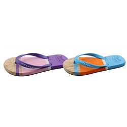 Пляжная обувь Effa 52418 голубой/оранжевый