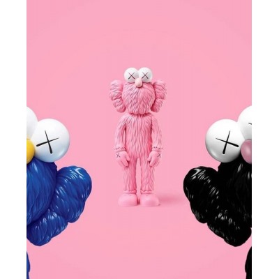 Декобокс. KAWS розовый 2 60*90см