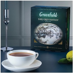 Чай в пакетиках Greenfield Earl Grey Fantasy, 100шт