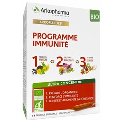 Arkopharma Arkofluides Programme Immunit? Bio 30 Ampoules