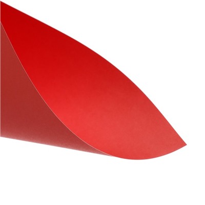 Бумага цветная для оригами и аппликаций 20 х 20 см, 10 листов, 10 цветов, Calligrata, 80 г/м2, в папке