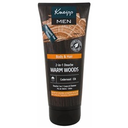 Kneipp Warm Woods Shampoing-Douche Homme Chaleur des Bois 200 ml