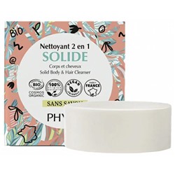 Phyt s Nettoyant 2en1 Solide Corps et Cheveux Bio 109 ml