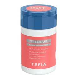 TEFIA Style.Up Матовая пудра для волос экстрасильной фиксации / Matte Hair Powder Extra Strong Hold, 8 г