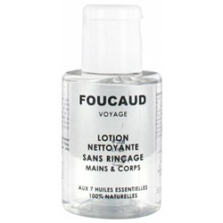 Foucaud Voyage Lotion Nettoyante Sans Rin?age Mains and Corps 50 ml