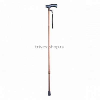 Трость TRIVES (с Т-образной ручкой и ремешком, цвет бронза) CA833L2